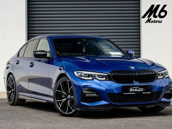 BMW 3-Series Saloon, Hybrid, 2021, Blue
