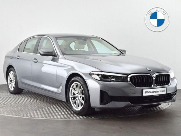 BMW 5-Series Saloon, Diesel Hybrid, 2023, Grey