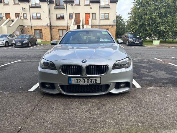 BMW 5-Series Saloon, Diesel, 2013, Silver