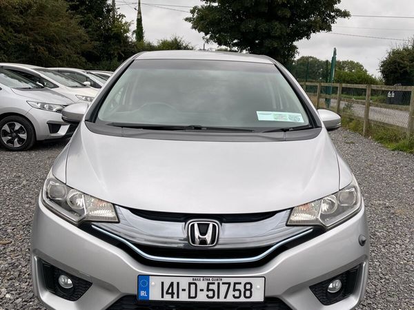 Honda Fit Hatchback, Petrol Hybrid, 2014, Silver