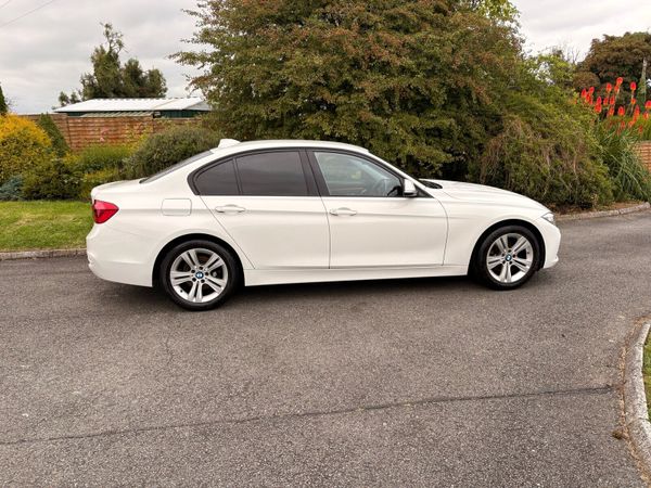 BMW 3-Series Saloon, Diesel, 2016, White