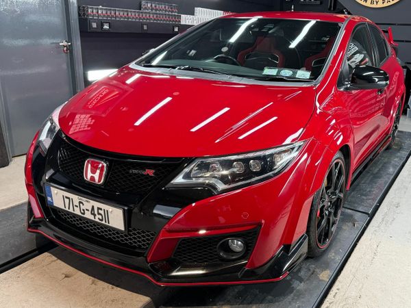 Honda Civic Hatchback, Petrol, 2017, Red