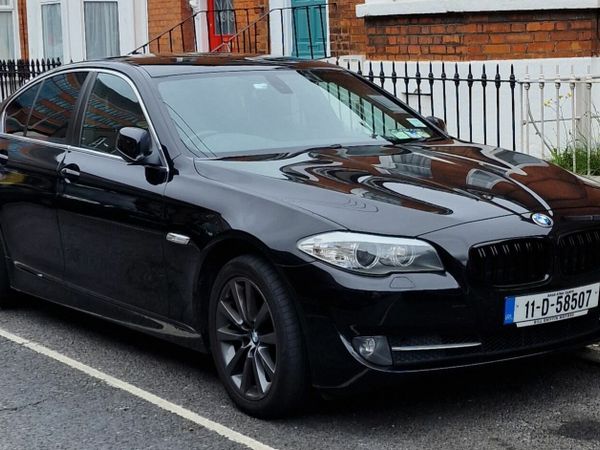 BMW 5-Series Saloon, Diesel, 2011, Black