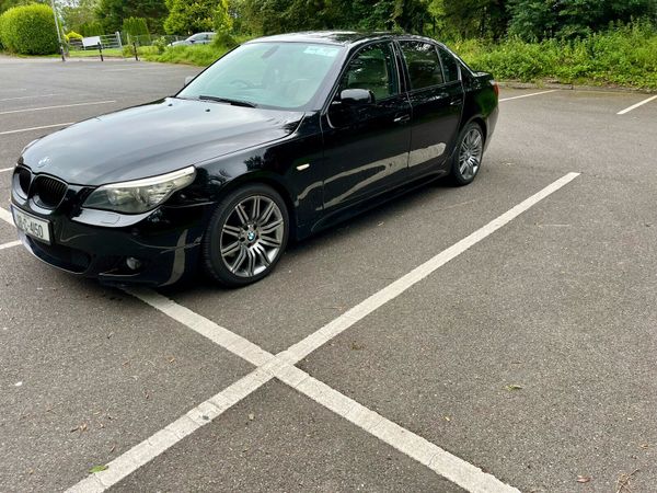 BMW 5-Series Saloon, Diesel, 2008, Black