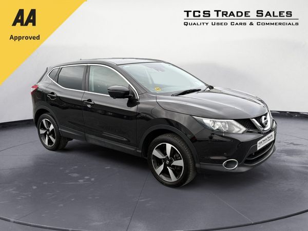 Nissan Qashqai SUV, Diesel, 2017, Black