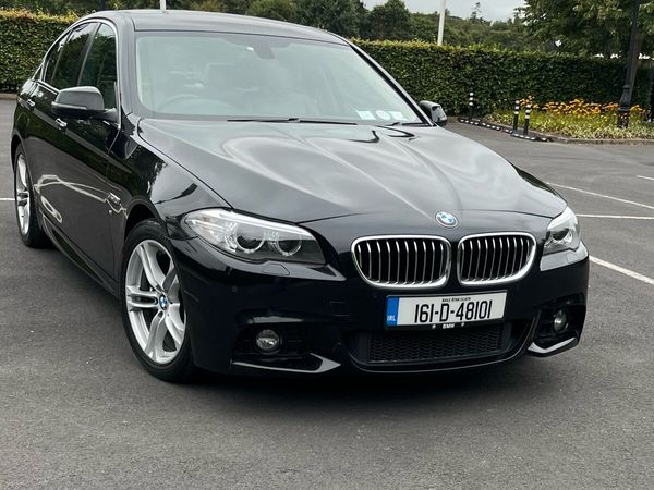 BMW 5-Series Saloon, Diesel, 2016, Black
