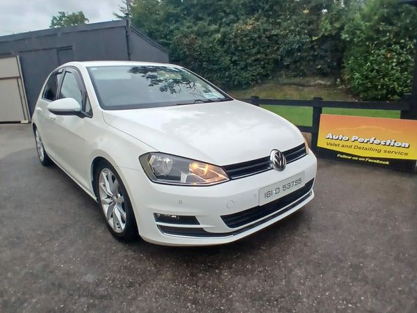 Volkswagen Golf Hatchback, Diesel, 2016, White