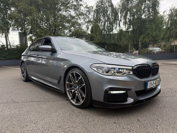BMW 5-Series Saloon, Diesel, 2017, Blue