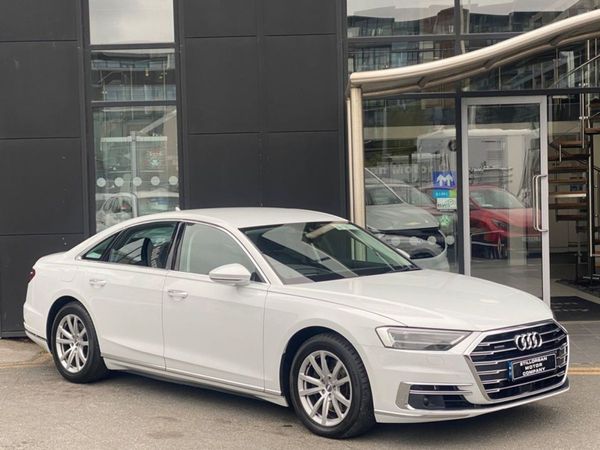 Audi A8 Saloon, Diesel, 2019, White