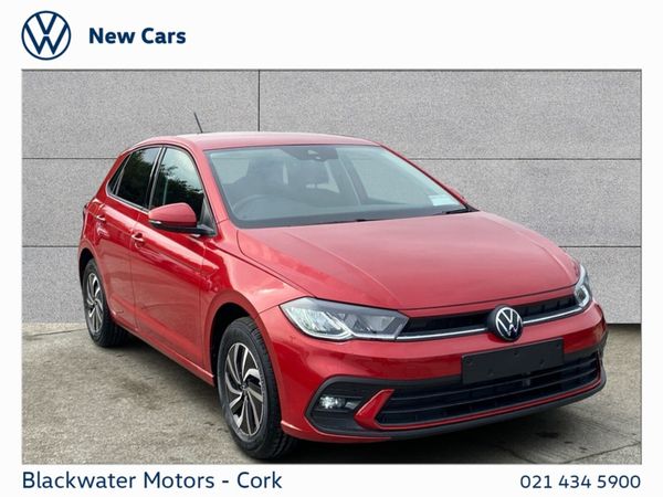Volkswagen Polo Hatchback, Petrol, 2025, Red