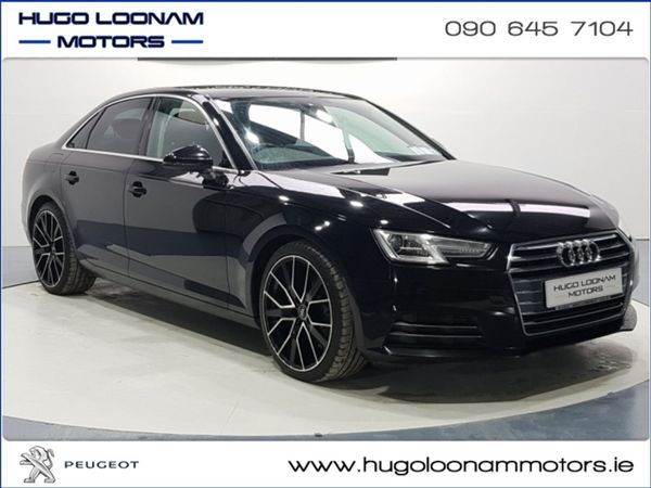 Audi A4 Saloon, Diesel, 2017, Black