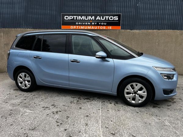 Citroen Grand C4 Picasso Estate, Petrol, 2016, Blue