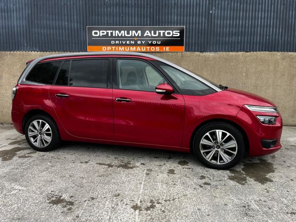 Citroen Grand C4 Picasso Estate, Petrol, 2016, Red
