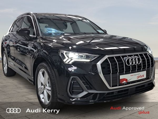 Audi Q3 Estate, Petrol Plug-in Hybrid, 2024, Black