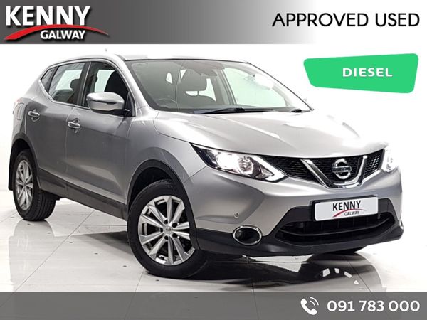 Nissan Qashqai Hatchback, Diesel, 2017, Silver