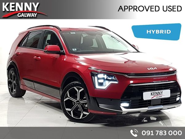 Kia Niro SUV, Petrol Hybrid, 2023, Red