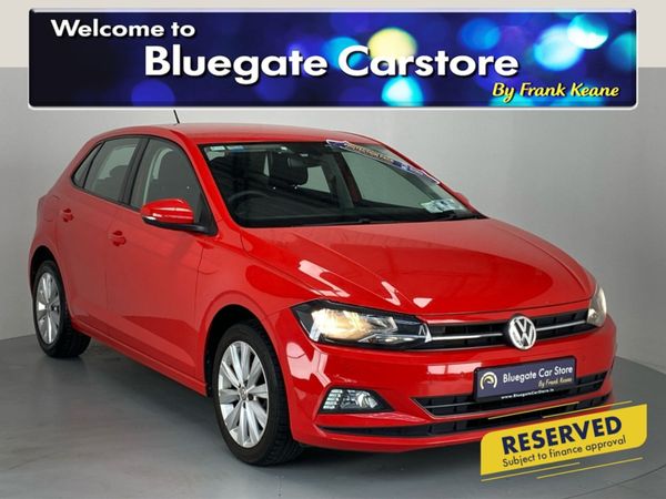 Volkswagen Polo Hatchback, Petrol, 2018, Red