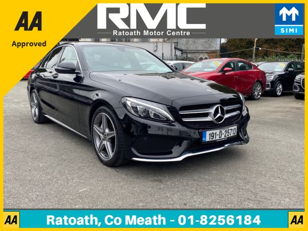 Mercedes-Benz C-Class Saloon, Diesel, 2019, Black