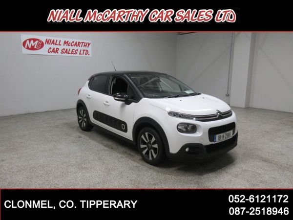 Citroen C3 Hatchback, Petrol, 2019, White