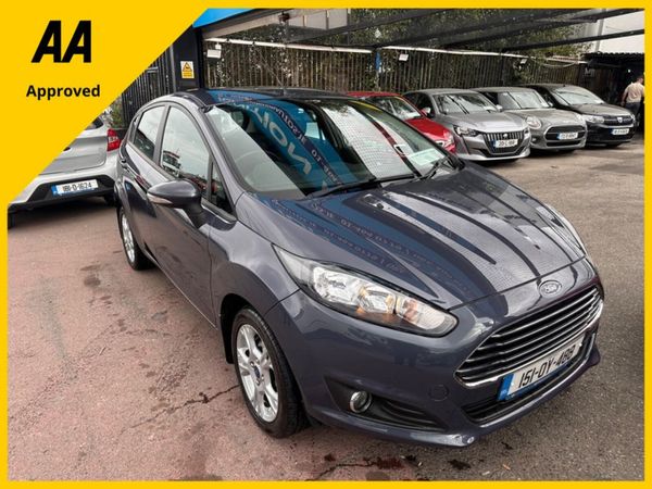 Ford Fiesta Hatchback, Petrol, 2015, Blue