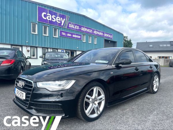 Audi A6 Saloon, Diesel, 2015, Black