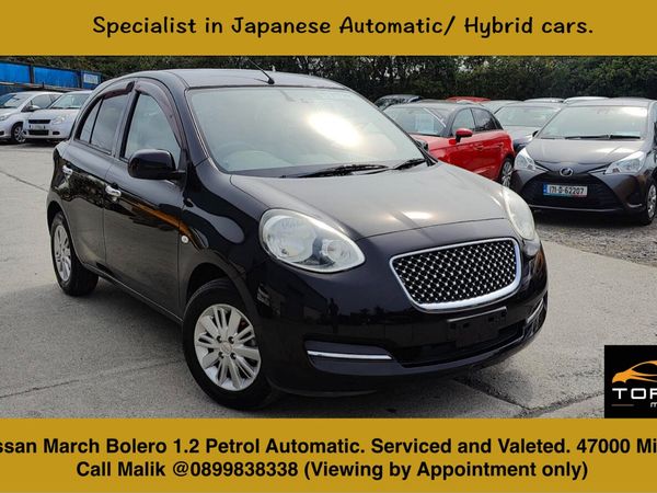 Nissan March Hatchback, Petrol, 2017, Black