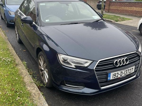 Audi A3 Saloon, Petrol, 2019, Blue