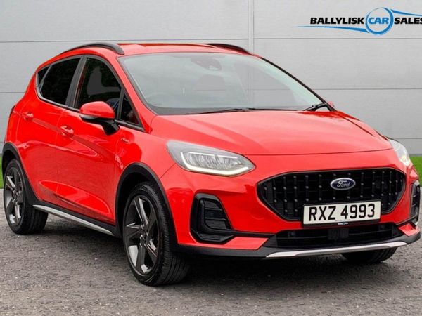 Ford Fiesta , Petrol, 2022, Red