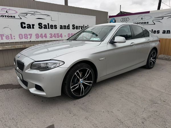BMW 5-Series Saloon, Diesel, 2010, Silver