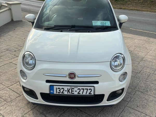 Fiat 500 Hatchback, Petrol, 2013, White