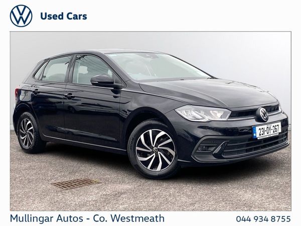 Volkswagen Polo Hatchback, Petrol, 2023, Black