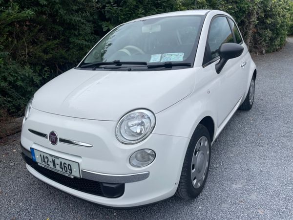 Fiat 500 Hatchback, Petrol, 2014, White