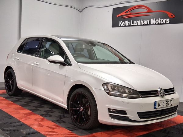 Volkswagen Golf Hatchback, Petrol, 2014, White