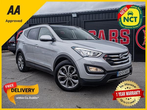Hyundai Santa Fe Estate, Diesel, 2015, Silver