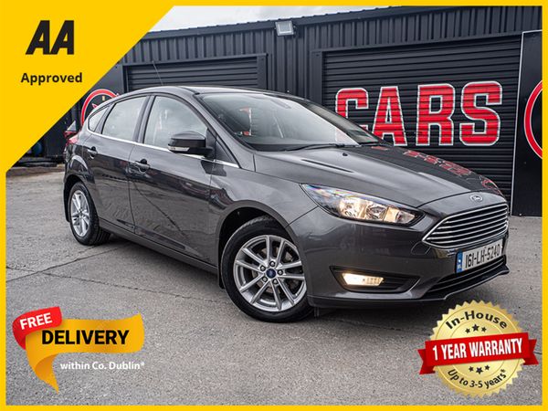 Ford Focus Hatchback, Petrol, 2016, Grey