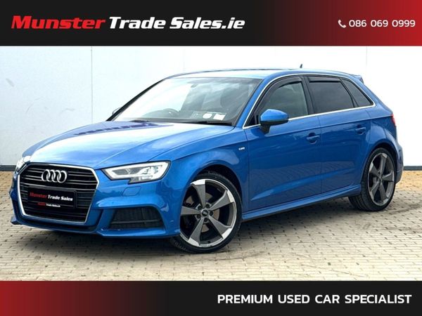 Audi A3 Hatchback, Diesel, 2018, Blue