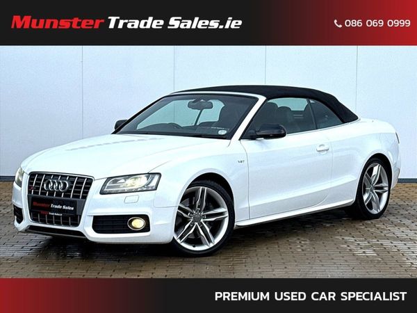 Audi S5 Cabriolet, Petrol, 2011, White