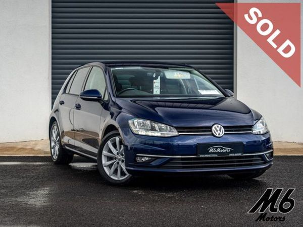 Volkswagen Golf Hatchback, Diesel, 2019, Blue