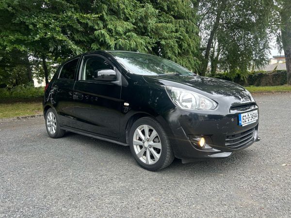Mitsubishi Mirage Hatchback, Petrol, 2015, Black