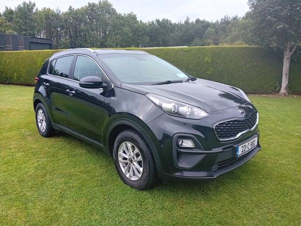 Kia Sportage SUV, Diesel Hybrid, 2022, Black