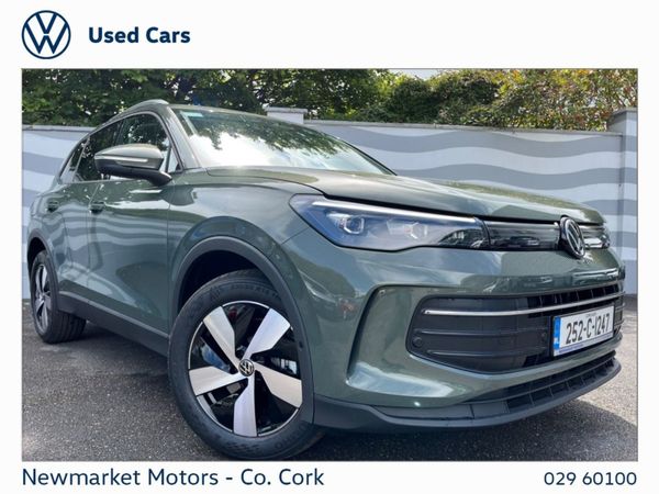 Volkswagen Tiguan Hatchback, Diesel, 2025, Green