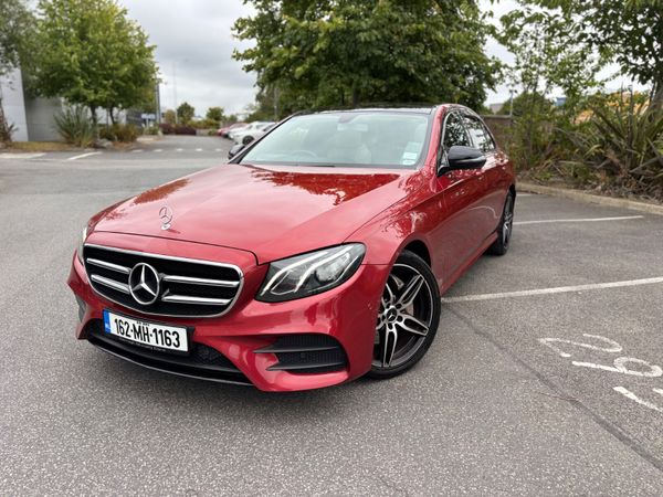 Mercedes-Benz E-Class Saloon, Diesel, 2016, Red