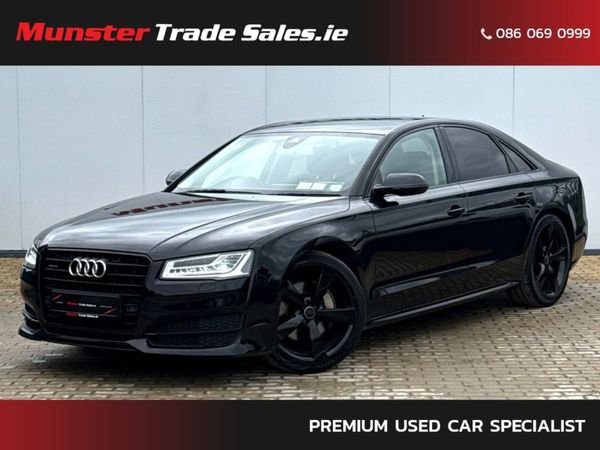 Audi A8 Saloon, Diesel, 2017, Black