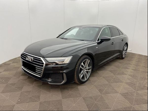 Audi A6 Saloon, Petrol Hybrid, 2021, Black