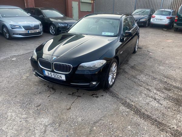 BMW 5-Series Estate, Diesel, 2011, Black