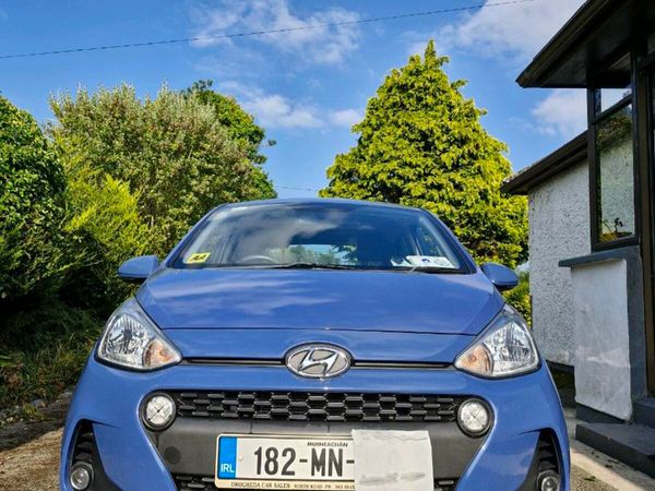 Hyundai i10 Hatchback, Petrol, 2018, Blue