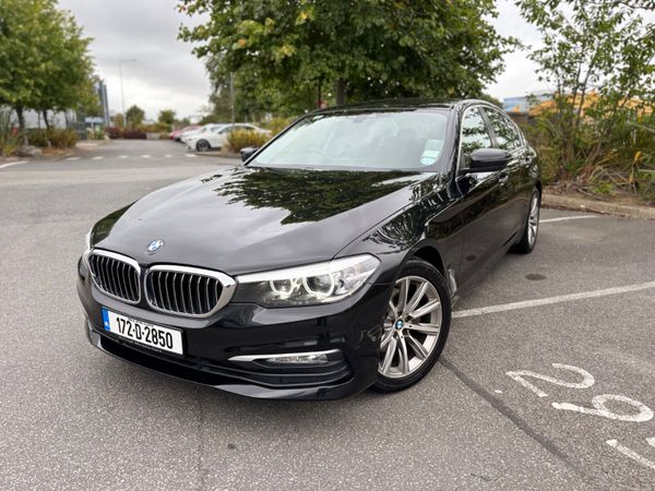 BMW 5-Series Saloon, Diesel, 2017, Black