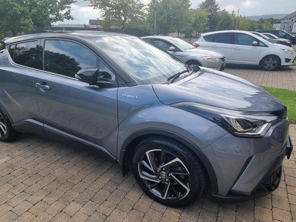Toyota C-HR Hatchback, Petrol Hybrid, 2020, Grey