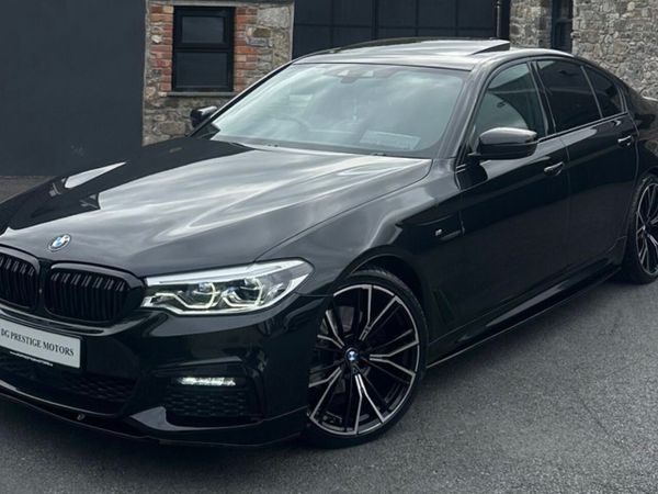 BMW 5-Series Saloon, Diesel, 2018, Black