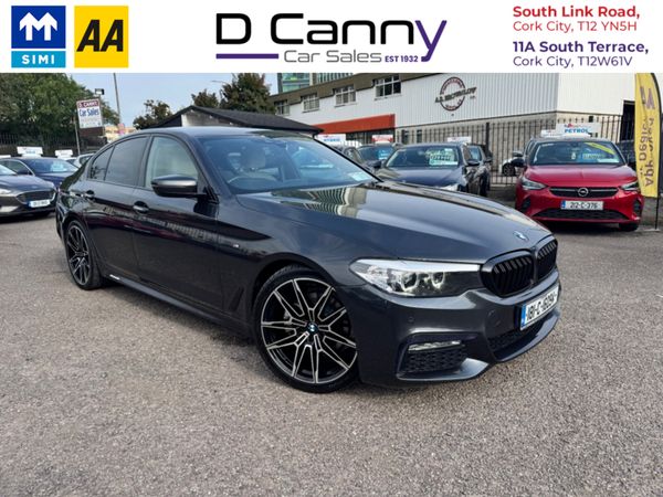 BMW 5-Series Saloon, Diesel, 2018, Grey